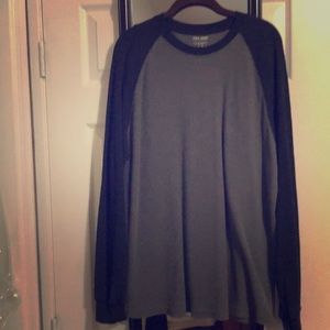 Longsleeve Henley silver and black L GC.